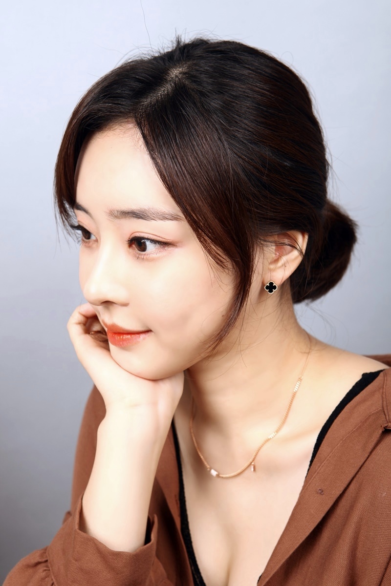 Clover 14K Earrings Onyx Mother-of-pearl 14k Luxur