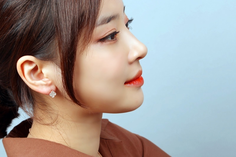 Clover 14K Earrings Onyx Mother-of-pearl 14k Luxur