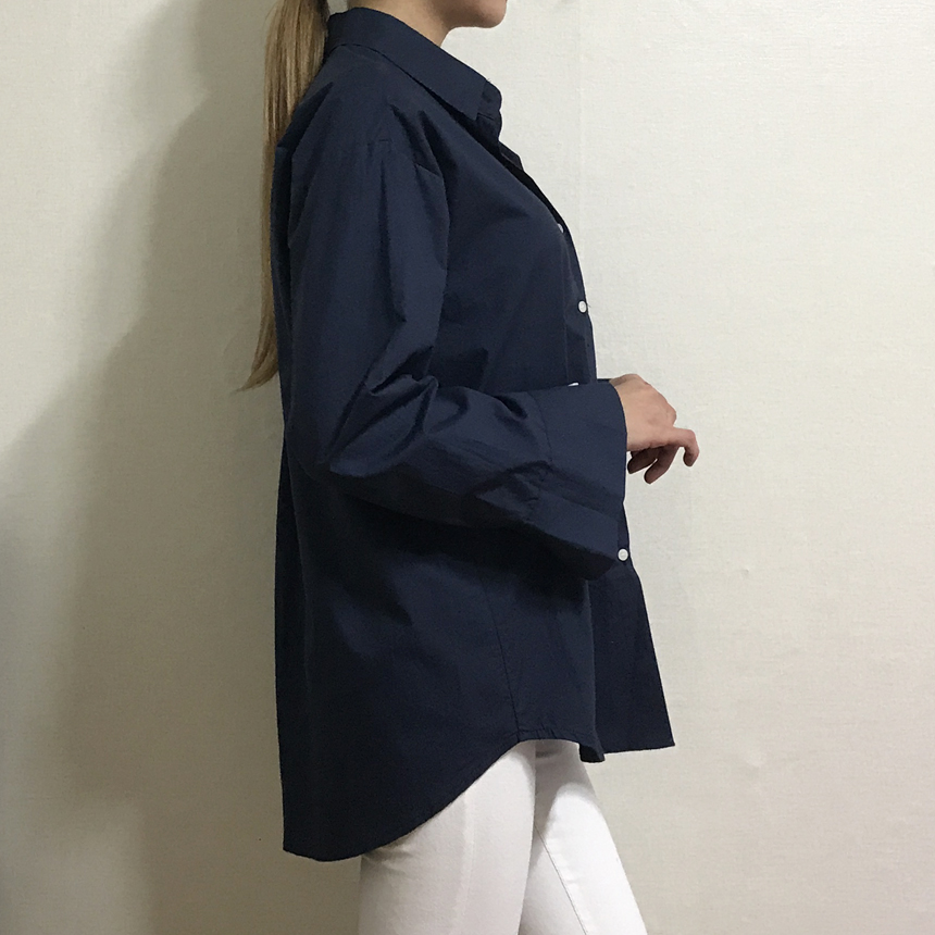 Basic Loose-Pitch Shirt Style Insex Daily Southern