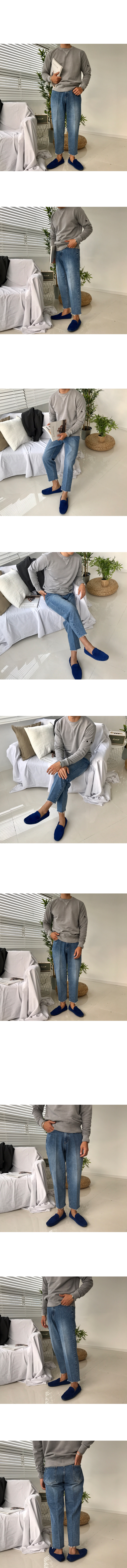 Korea Jeans Pants Deninori Crop Denim