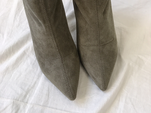 Stiletto Suede Span Angle Boots 3-color detail mak