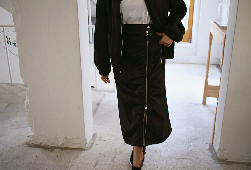 Training Zipper Padding Long Skirt Unique Unusual 