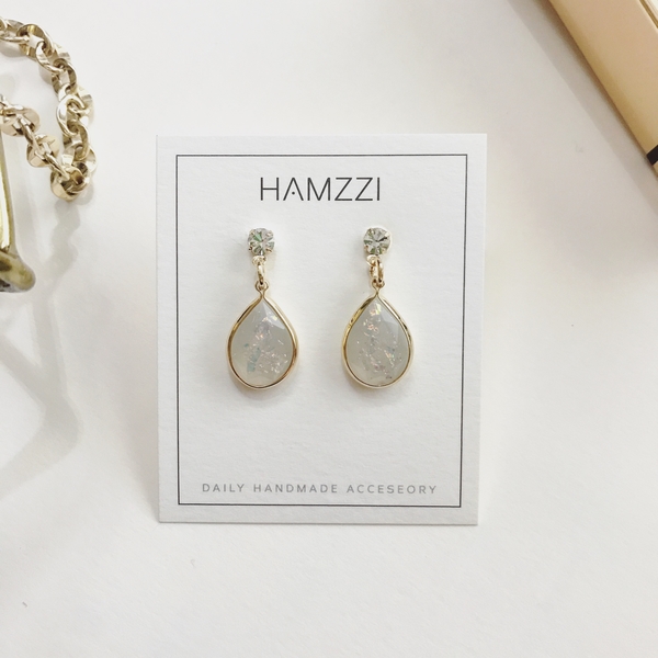 Rainbow Opal Earrings 20 Daylies Silver Earrings