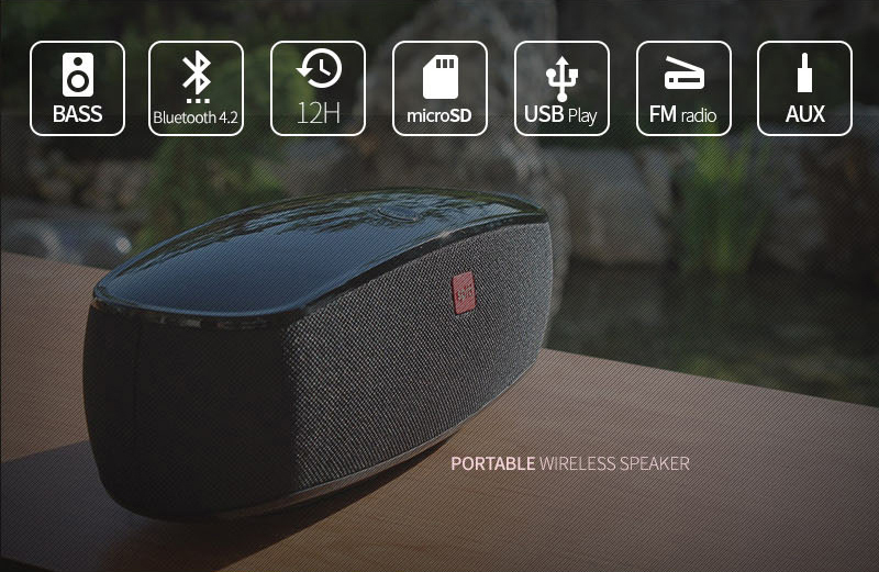 Portable Bluetooth Speaker Smartphone Monster M3 P