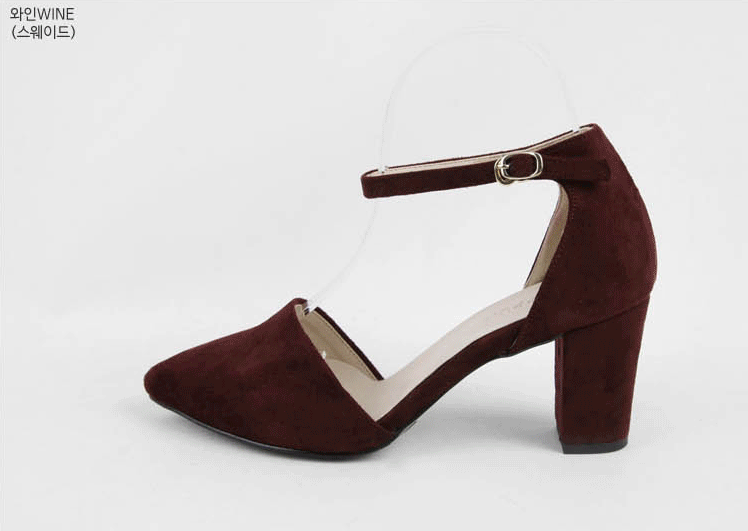 Suede small size Stiletto heel 210mm ~ 250mm Simpl