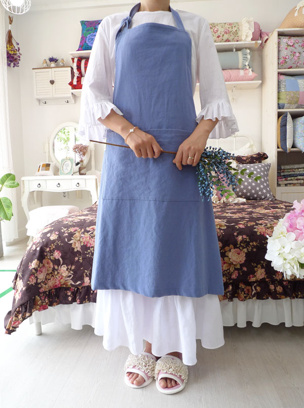 Seamless Shorts Linen Underpants - White Frills Pl