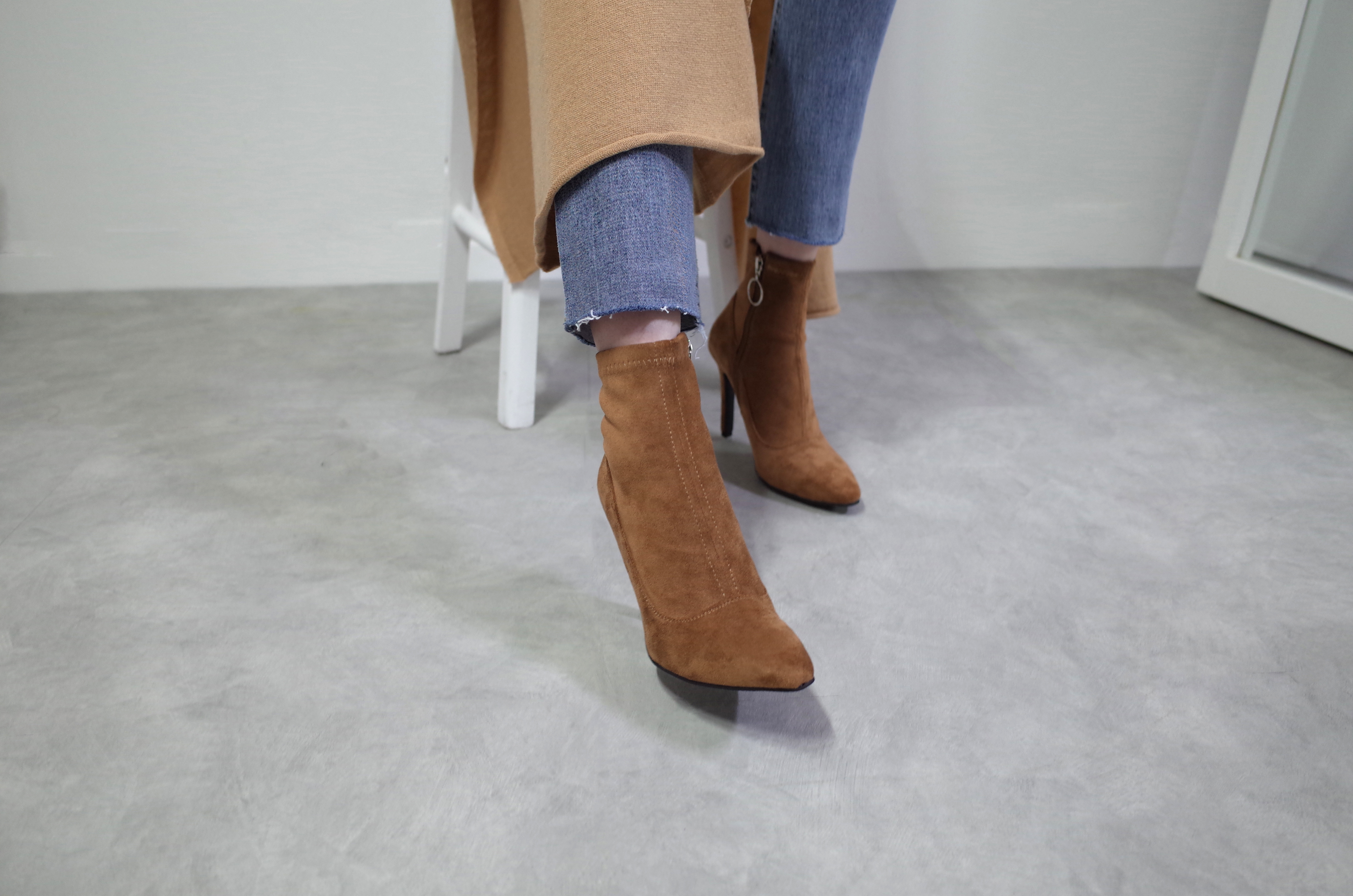McBlanche Autumn Suede Angle Boots Casual Manish A
