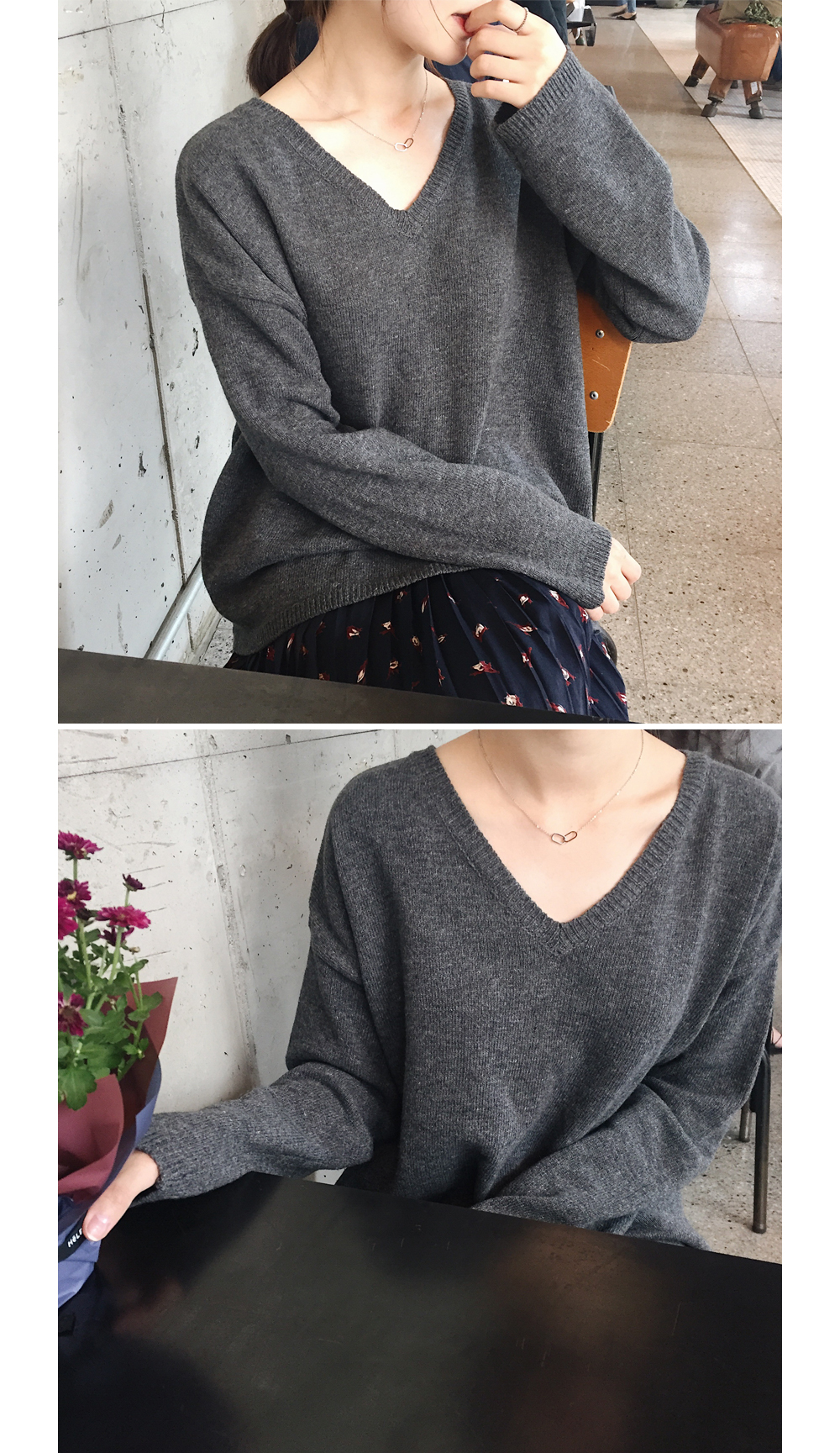 Lovely Flower Pleated Bands Long Skirts Sense of N