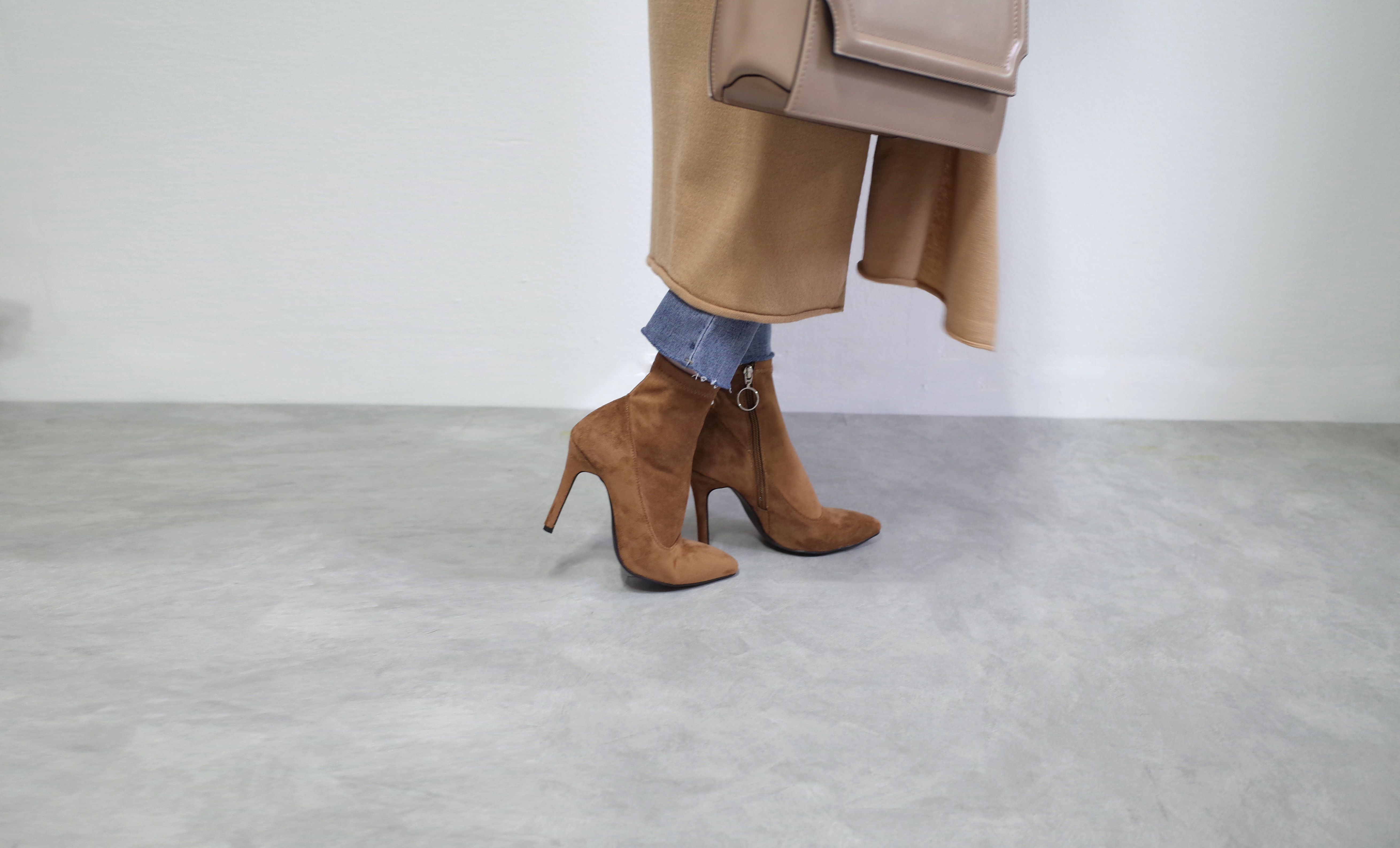 McBlanche Autumn Suede Angle Boots Casual Manish A