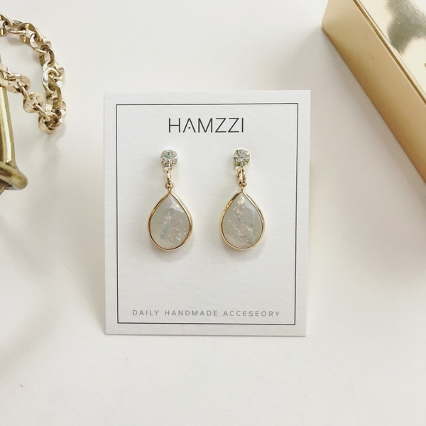 Rainbow Opal Earrings 20 Daylies Silver Earrings