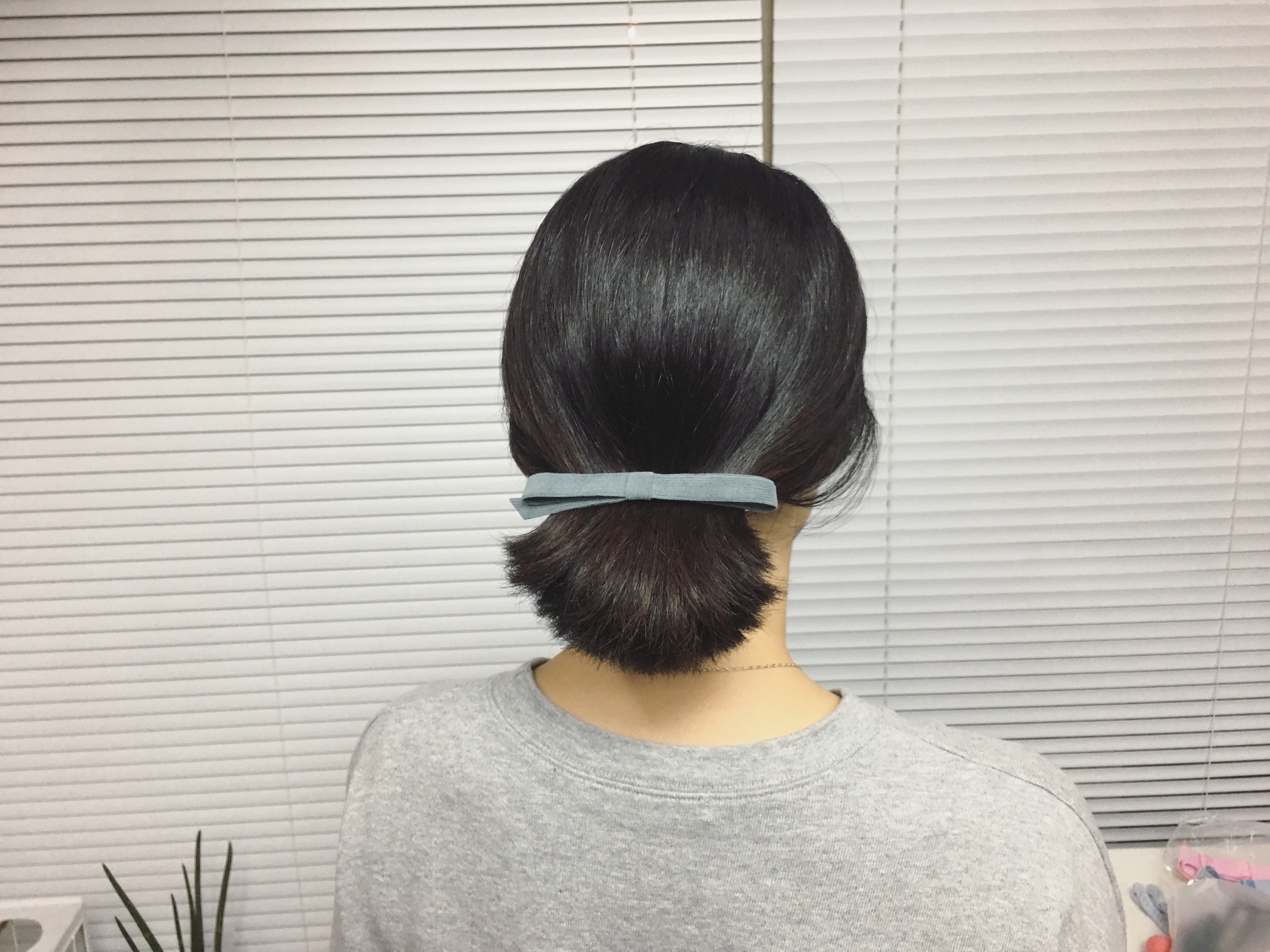 Hair Accessories Corduroy Slim Ribbon Pin Handmade