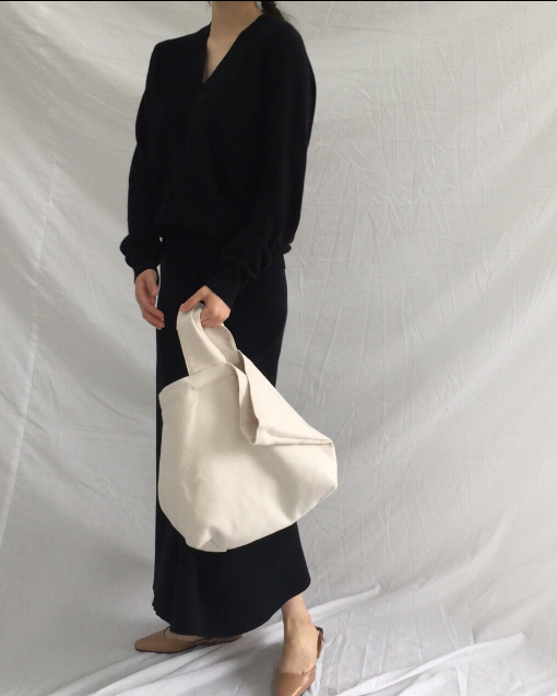 Knit long skirt 4color cool twenties woman simple 