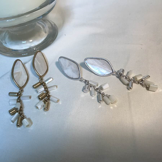 Wing cape drop earrings Matching good Iftem weddin