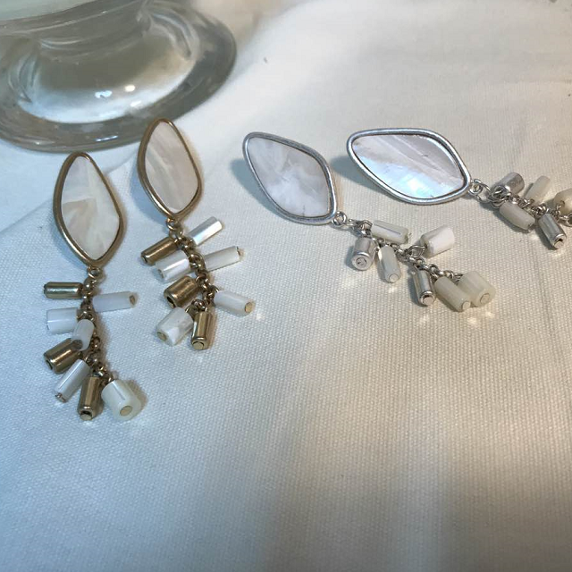 Wing cape drop earrings Matching good Iftem weddin