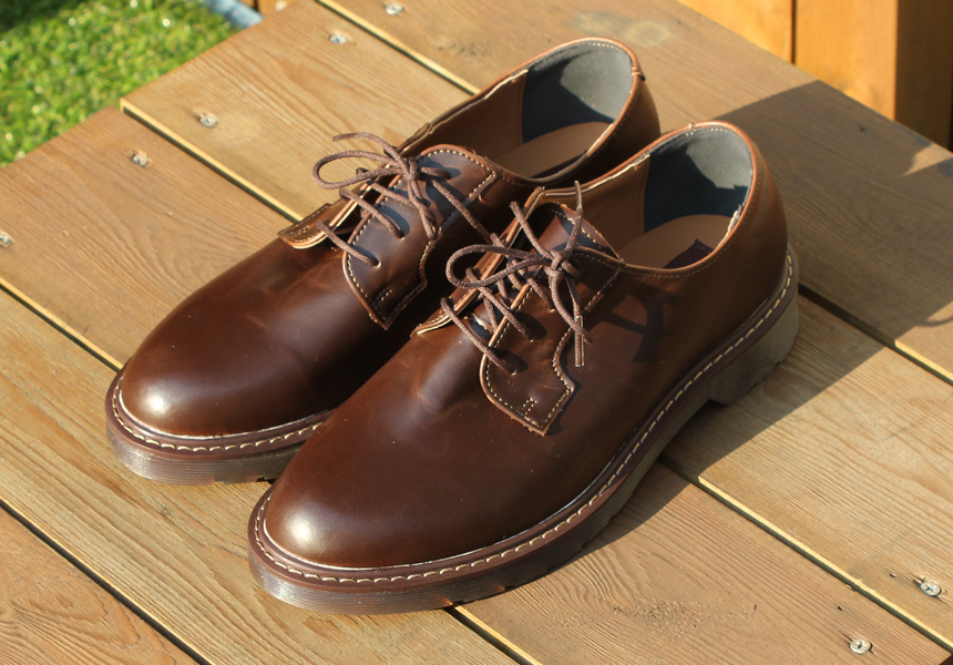 Men Leather Shoes Derby shoes Heel height 3.5cm BL