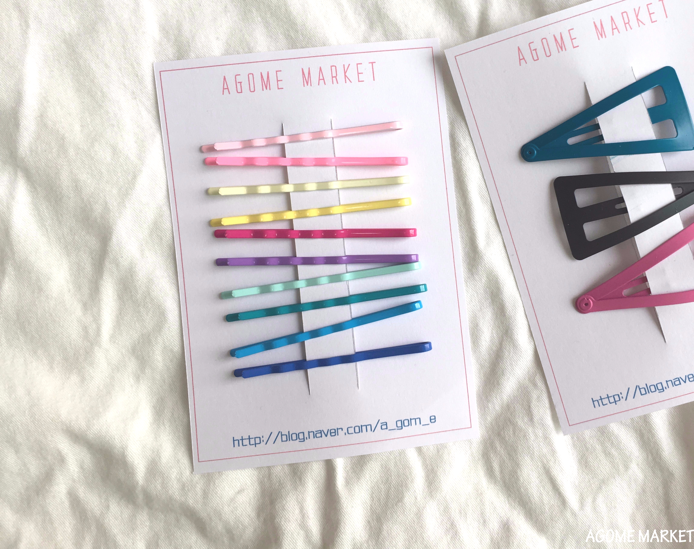 Hair Accessories Rainbow Silpin Set 10color Color 