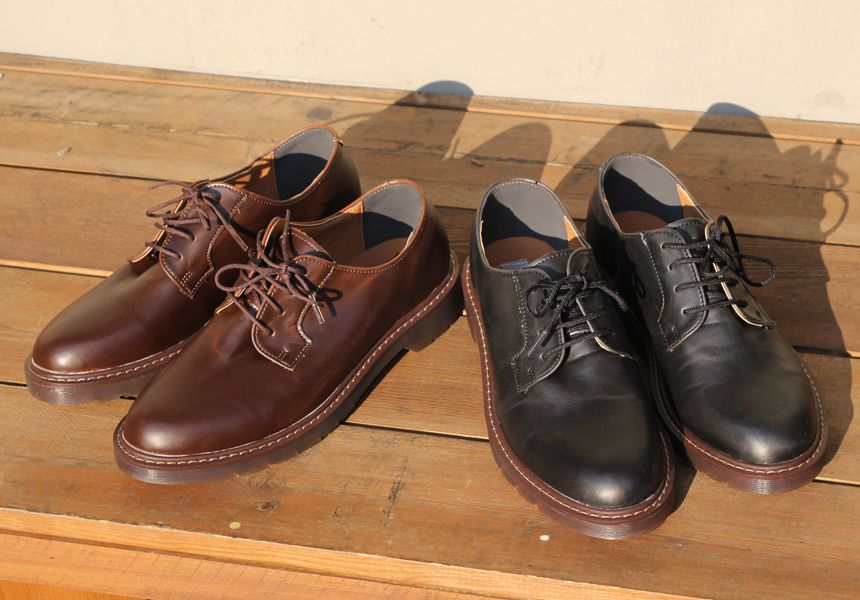 Men Leather Shoes Derby shoes Heel height 3.5cm BL