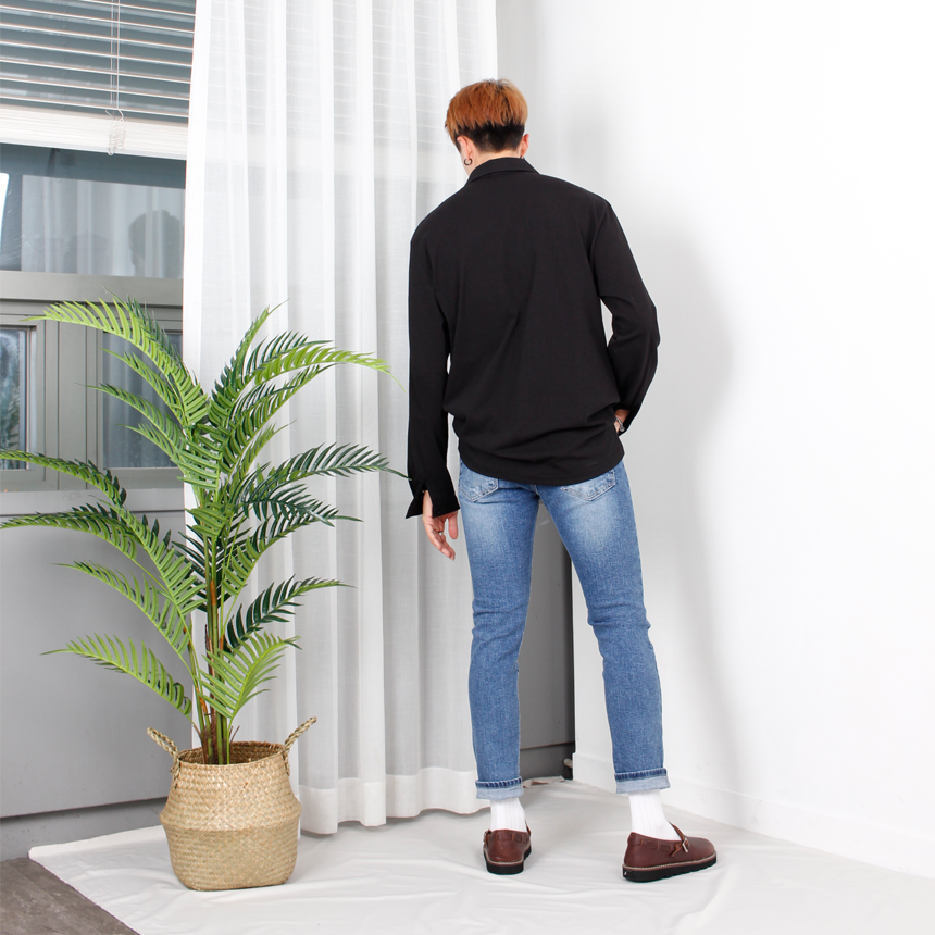 Men Leather Shoes Kino Hiroshi Modern cowhide rope