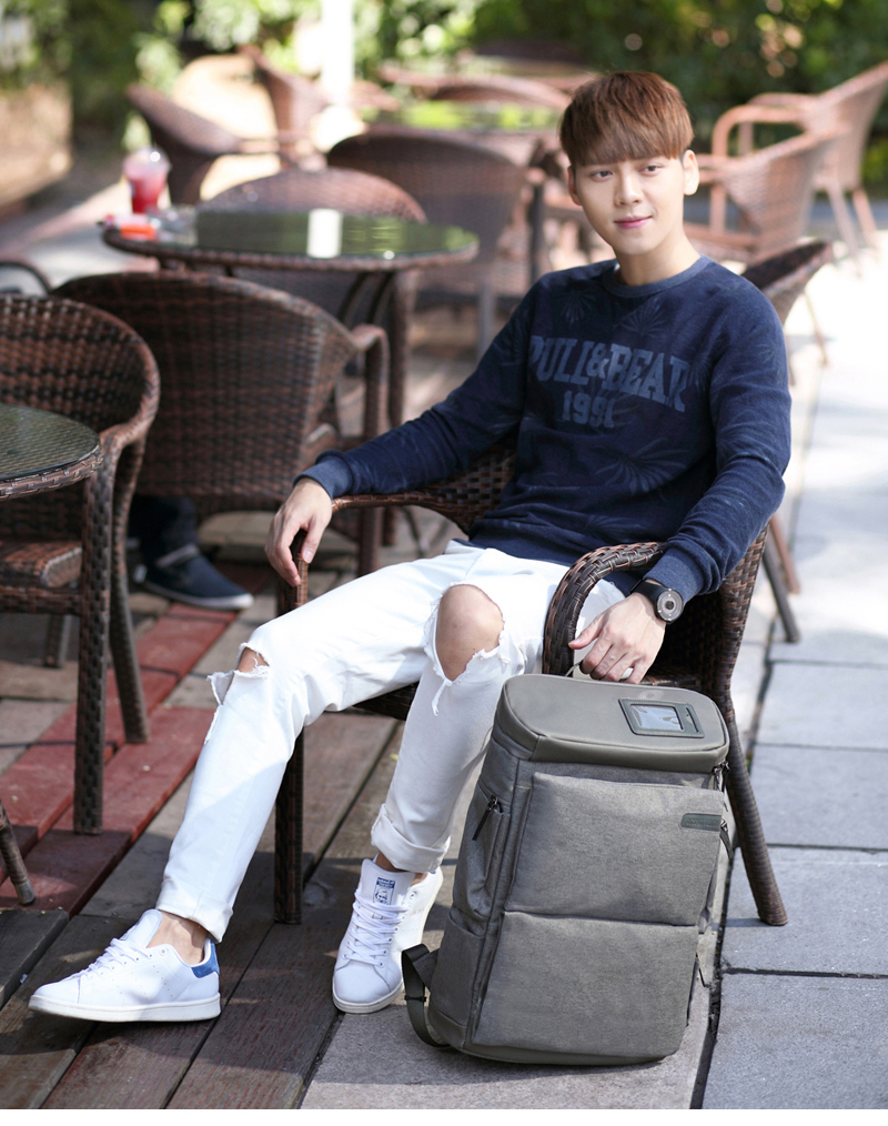 Unisex Carrier Backpack 3color Men Travel Laptop B