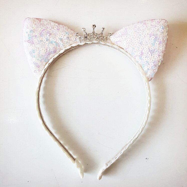 Hair Accessories Sequins Cat Hair Band