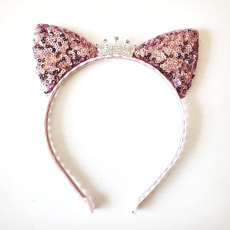 Hair Accessories Sequins Cat Hair Band