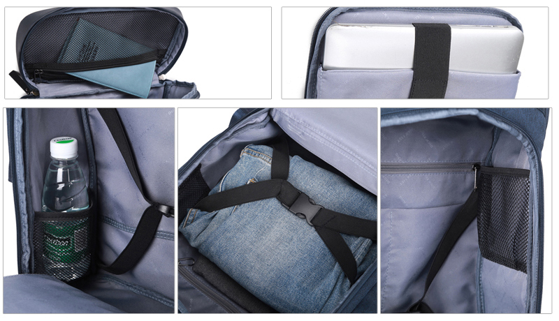 Unisex Carrier Backpack 3color Men Travel Laptop B