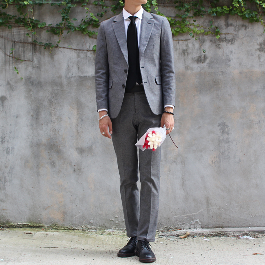 Men Leather Shoes Derby shoes Heel height 3.5cm BL