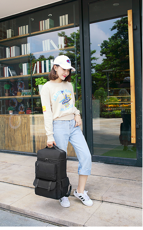 Travel Bag Student Backpack Carrier Combination 3c