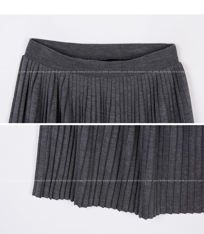 Autumn Wrinkle Bending Long Skirt Big Size Add Ple