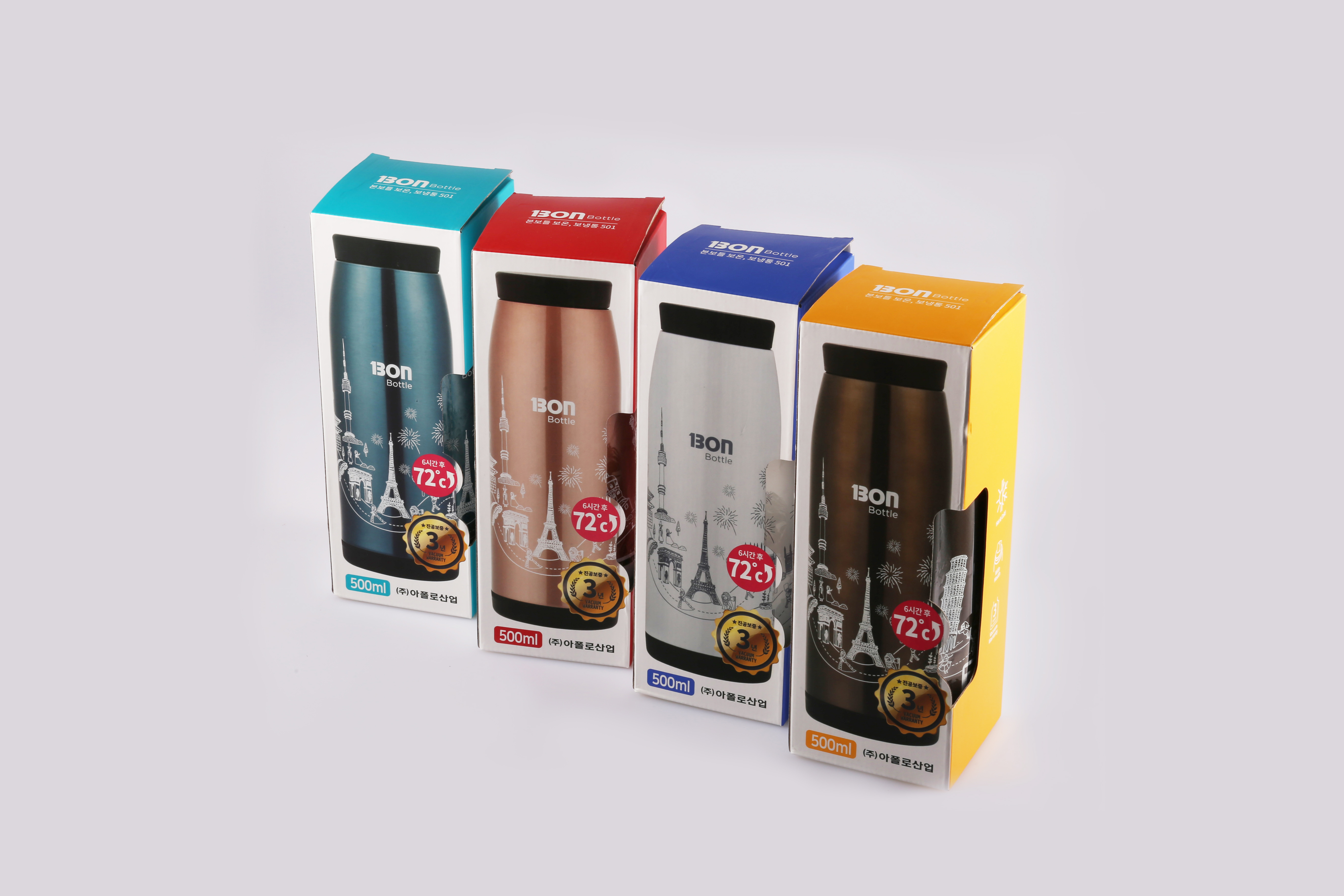 North European style Bottle-insulated cold stent t