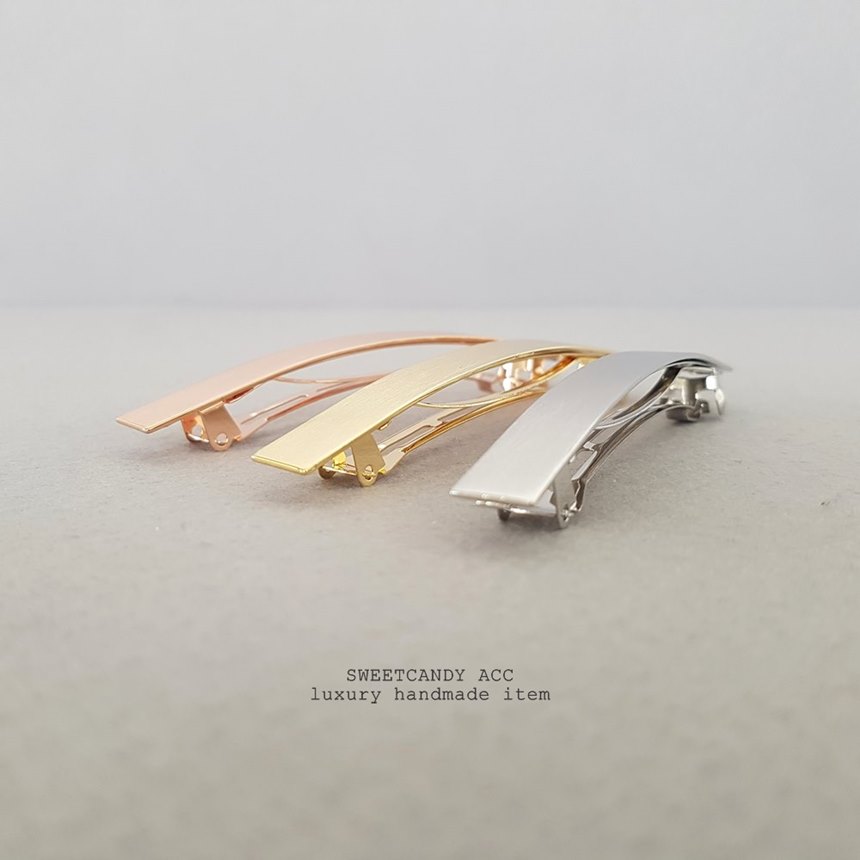 Hair Accessories Matte Metal Simple Hair Self Pin 