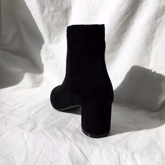 Free Shipping todi leather Ankle boots 2col cow &a