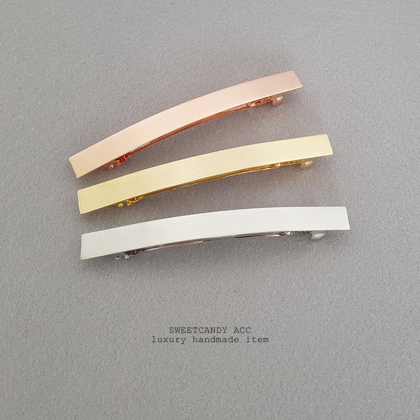 Hair Accessories Matte Metal Simple Hair Self Pin 