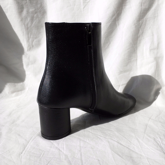 Free Shipping todi leather Ankle boots 2col cow &a
