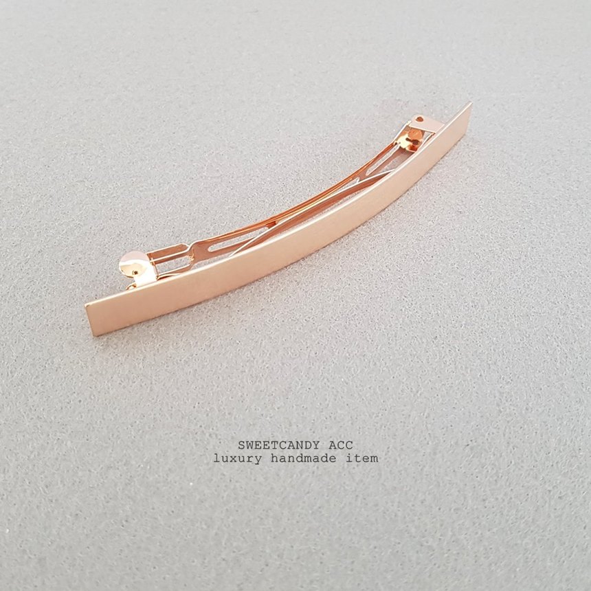 Hair Accessories Matte Metal Simple Hair Self Pin 