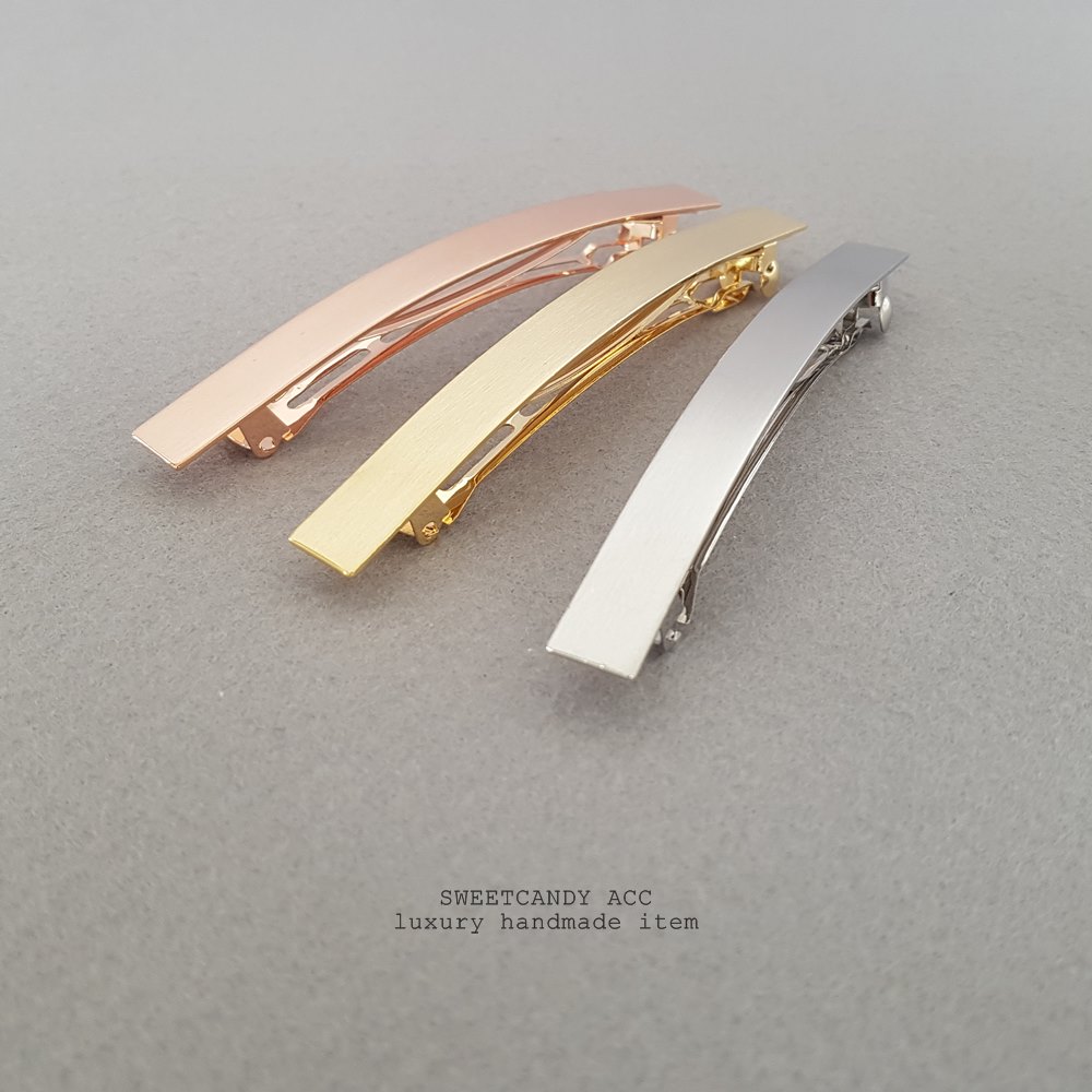 Hair Accessories Matte Metal Simple Hair Self Pin 