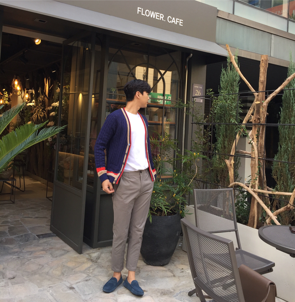 Driving shoes suede loafers 8color Stylish men Cas