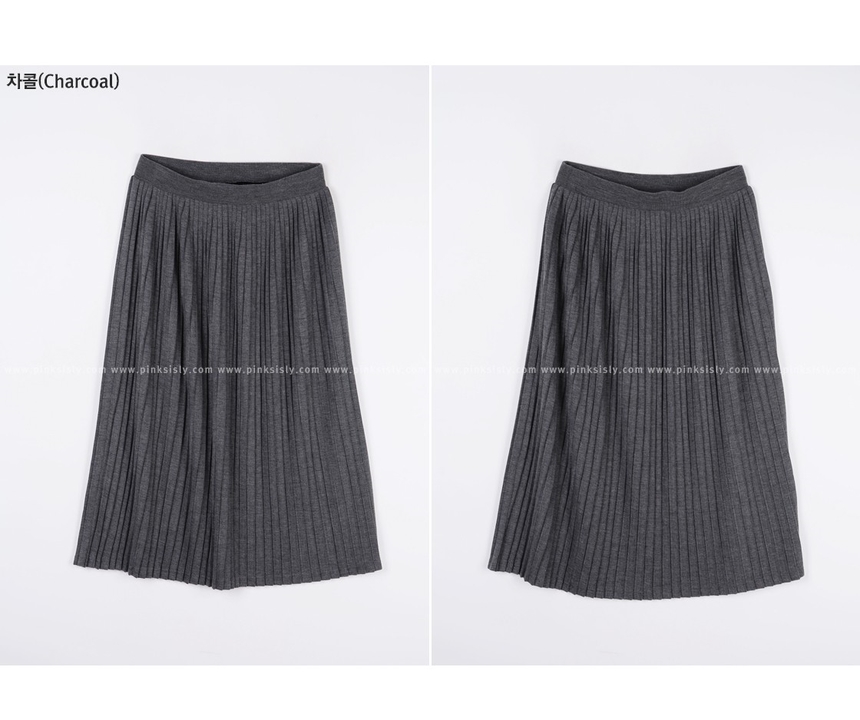 Autumn Wrinkle Bending Long Skirt Big Size Add Ple