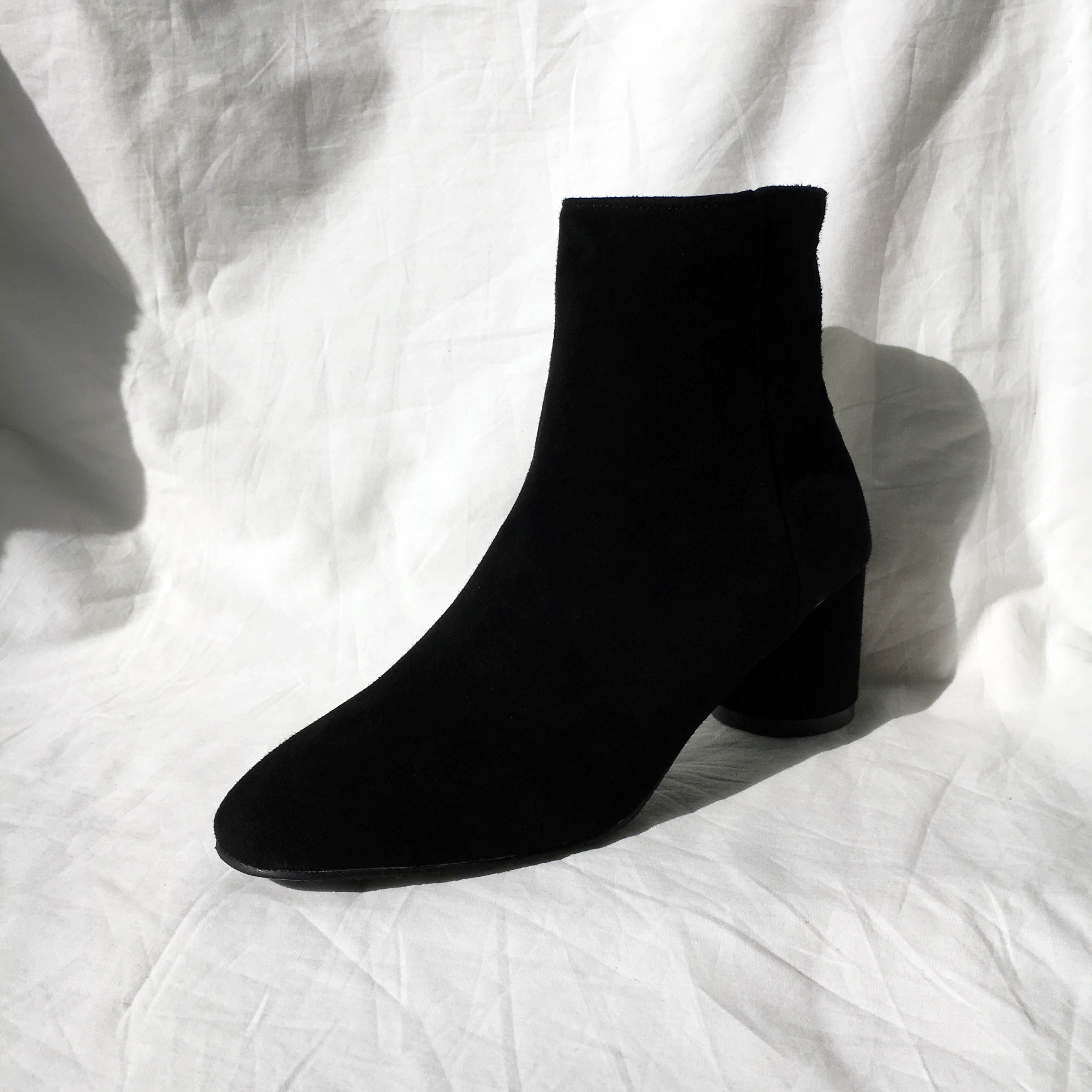 Free Shipping todi leather Ankle boots 2col cow &a