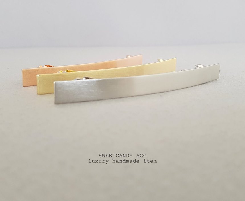 Hair Accessories Matte Metal Simple Hair Self Pin 