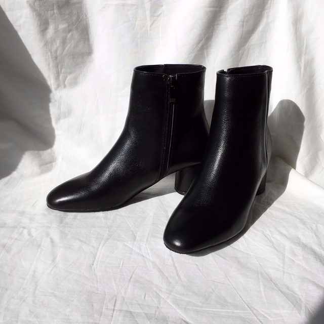 Free Shipping todi leather Ankle boots 2col cow &a