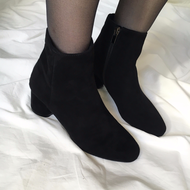 Free Shipping todi leather Ankle boots 2col cow &a