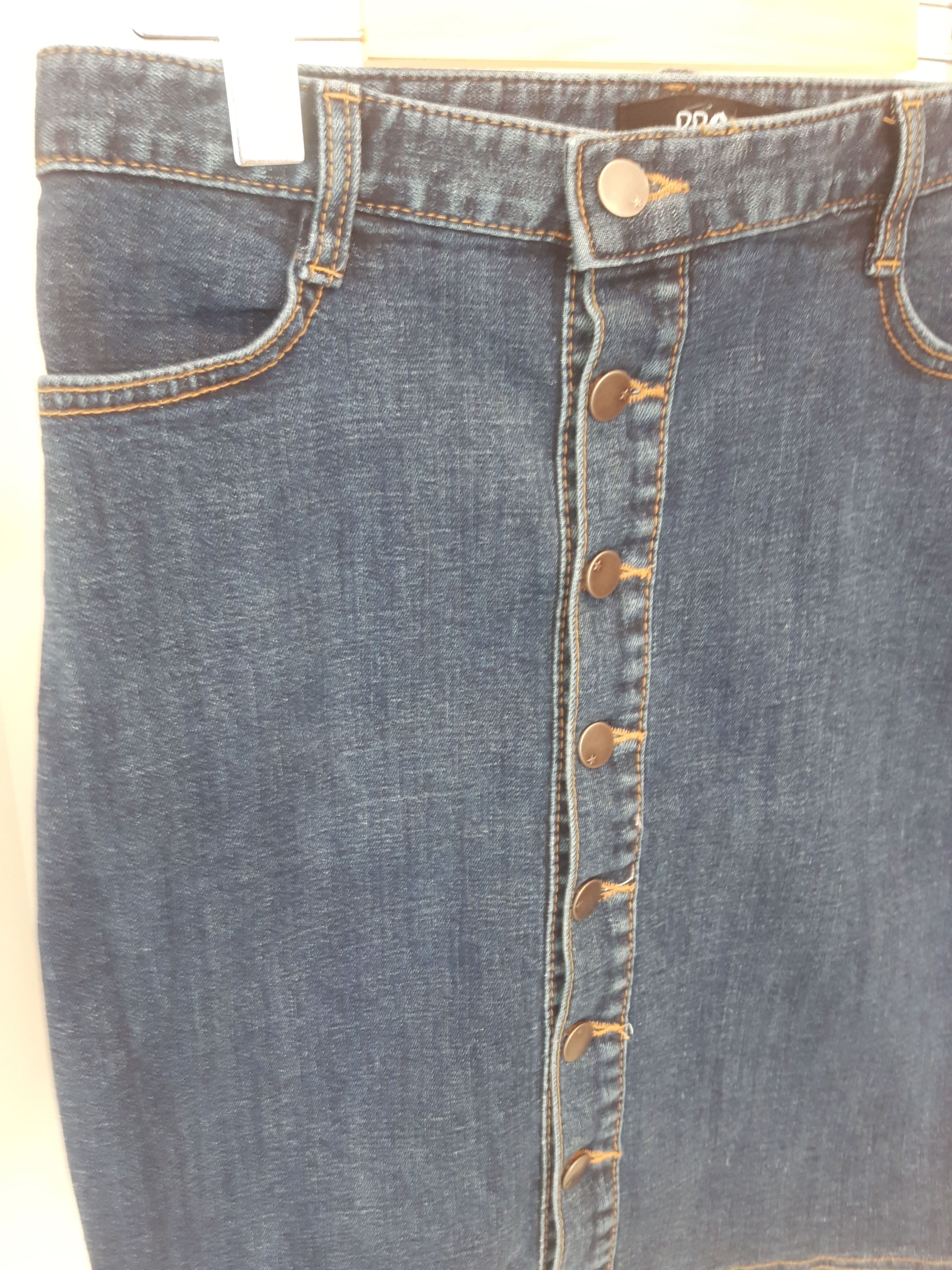 Denim Skirt Foxy wardrobe Mink button 5 pieces Chu