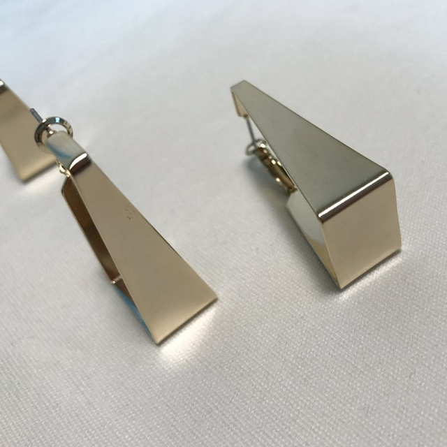 Vintage Square Earrings Modern Unique Sensibility 