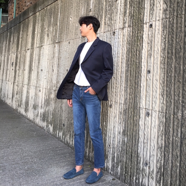 Driving shoes suede loafers 8color Stylish men Cas