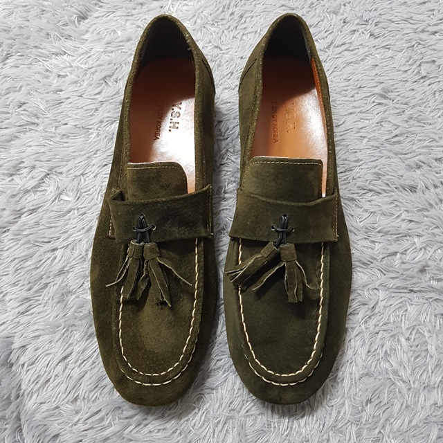 Handmade Suede Tassel Loafers 7color Paddock Weddi