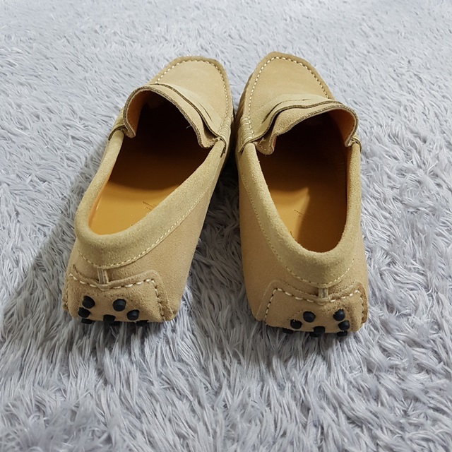 Suede driving shoes Penny loafers 4color Paddocks 