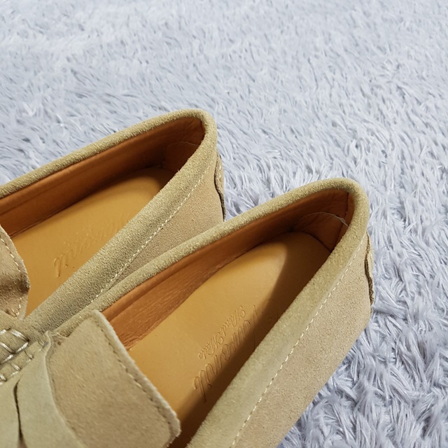 Suede driving shoes Penny loafers 4color Paddocks 