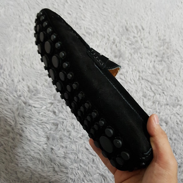 Suede driving shoes Penny loafers 4color Paddocks 