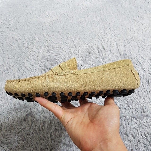 Suede driving shoes Penny loafers 4color Paddocks 